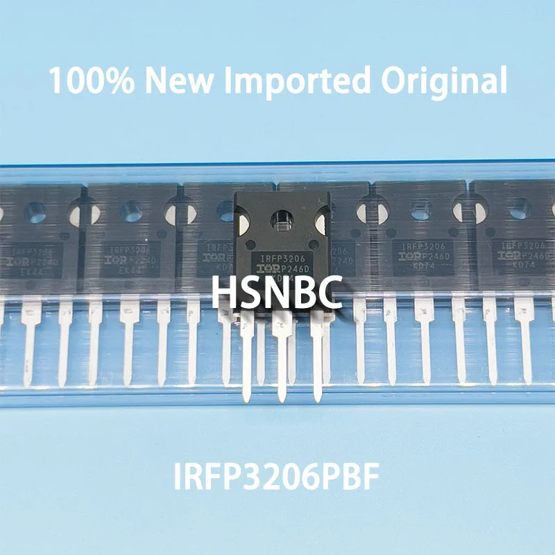 

10Pcs/Lot IRFP3206PBF IRFP3206 TO-247 60V 120A MOSFET N-channel Power Transistor 100% New Imported Original