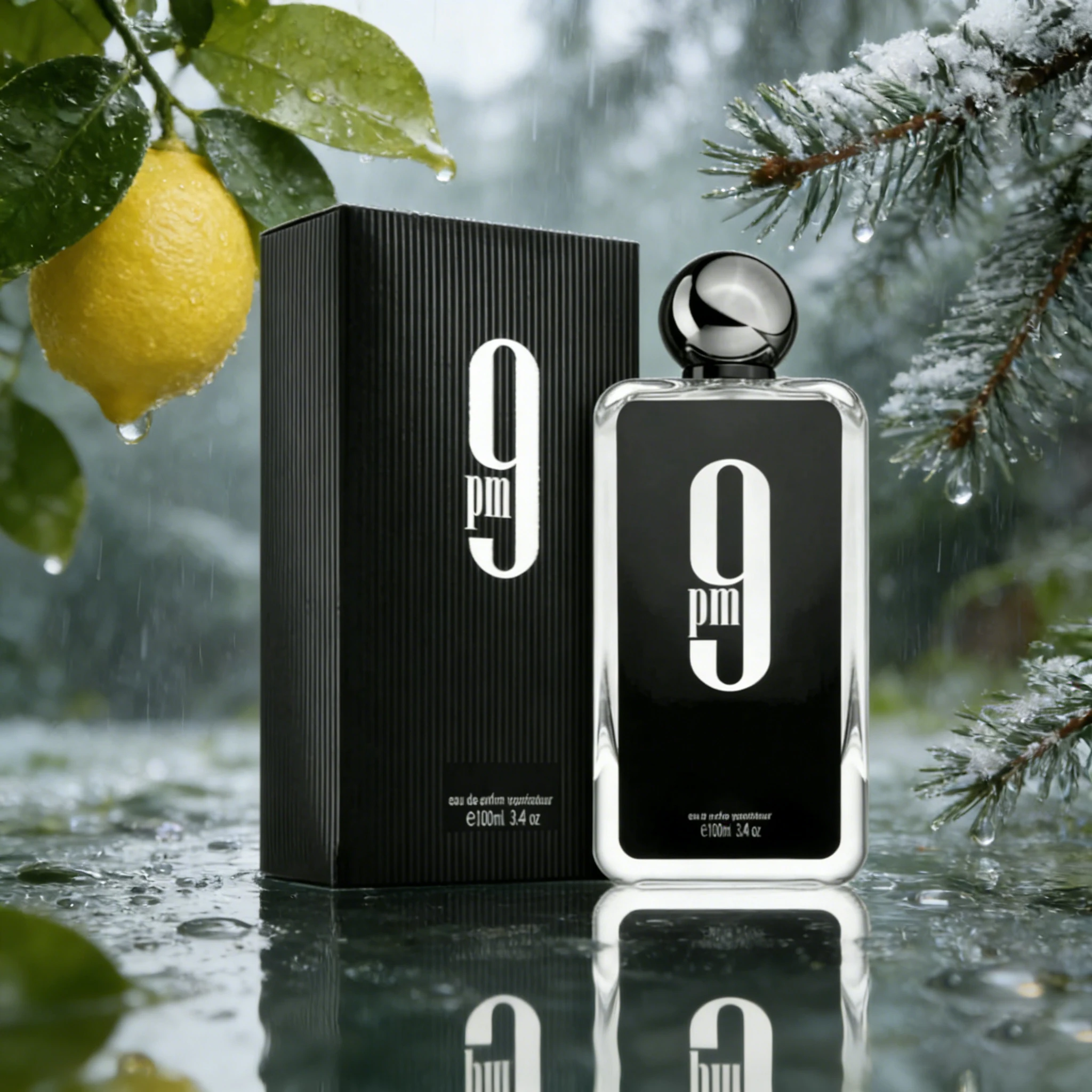 

9.p.m. Men's Eau De Toilette Fresh Spicy Long-Lasting Cologne Strong Fragrance for Men