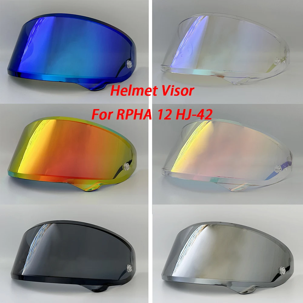 

RPHA 12 Helmet Shield for HJC RPHA-12 HJ-42 Motorcycle Helmet Visor Uv Protection Casco Moto Visera Sunshield