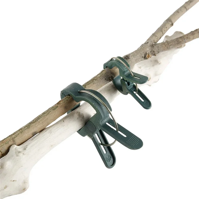 AA19 200 Stück feste Pflanzenklammern, wiederverwendbare Gewächshaushalterung, Befestigung von grünen Stielen, Blumenreben, Gemüse, Tomatenverschluss, Gartenunterstützung