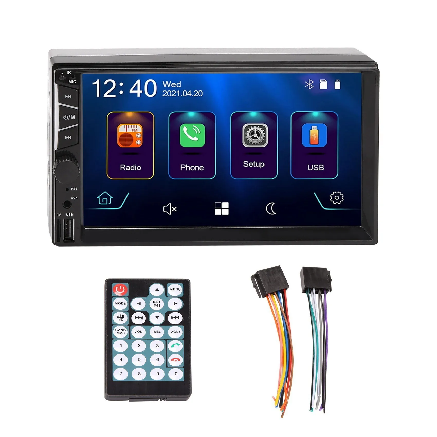 

2Din Car Radio CA7052 Carplay Radio Android Auto Car Radio Bluetooth FM Car Radio for Universal 7inch Radio Player