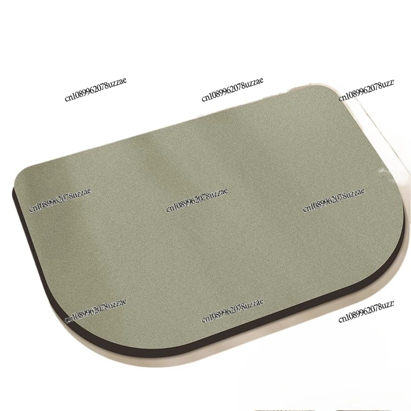 Toilet Floor Mats, Bathroom Non-slip, Strong Absorbent Toilet Door Carpet, Toilet Diatom Mud Foot Mats