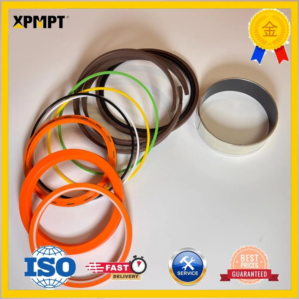 Arm Cylinder Seal Kit - Compatible with Sumitomo LS-4300FJ1 - NBR O Rings with Backup Rings