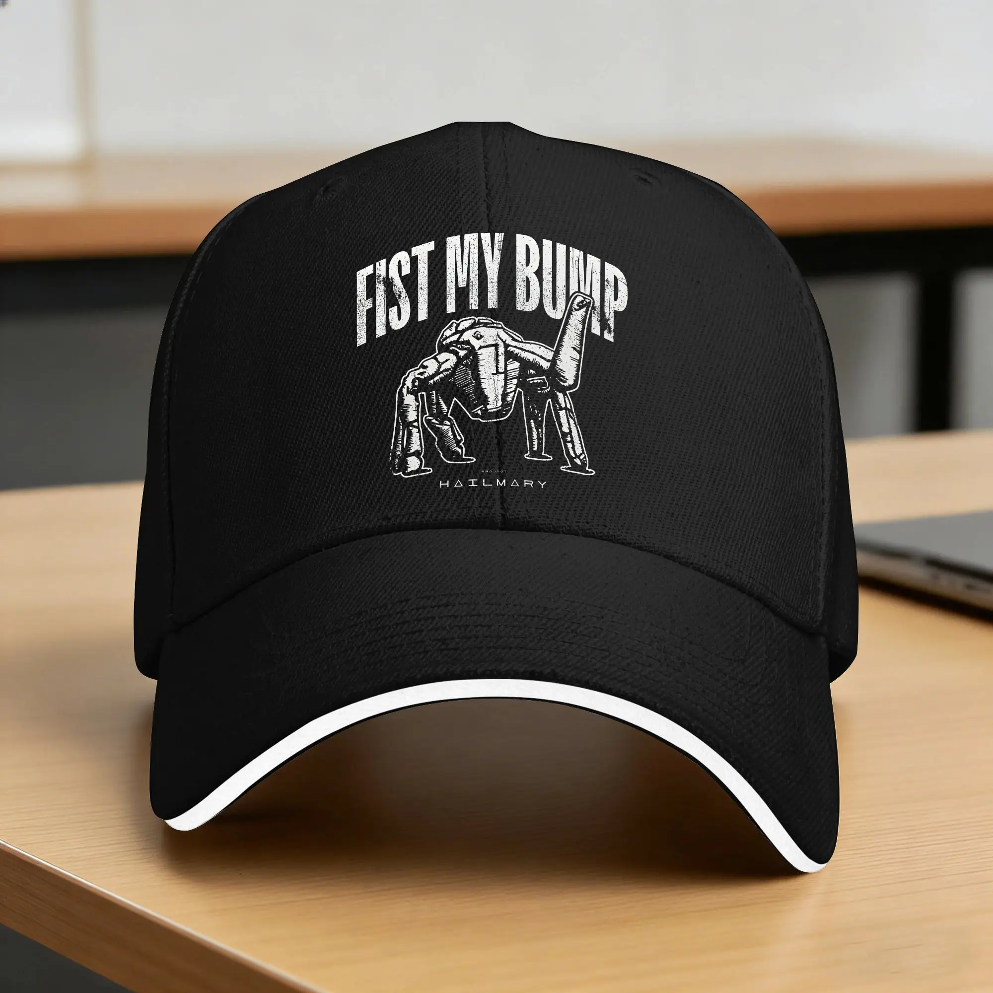 Fist My Bump Project Hail Mary Casual Baseball Cap Summer Trucker Hat Outdoor Sports Hip Hop Hats y2k Retro Baseball Caps