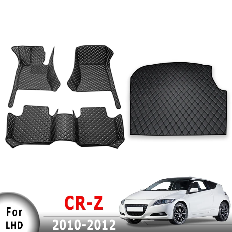 

Автомобильные коврики, коврики в багажник для Honda CR-Z CRZ 2010 2011 2012, чехол для продукта, аксессуары для салона автомобиля, подставка для ног, водонепроницаемая педаль