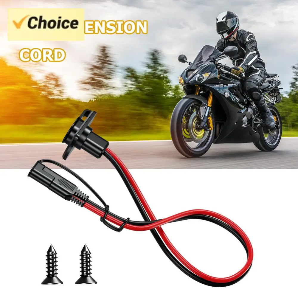 

12AWG 30CM SAE Quick Connector Harness Dustproof SAE Extension Cord Female Power Wire Connector Harness for Solar Panel Charger