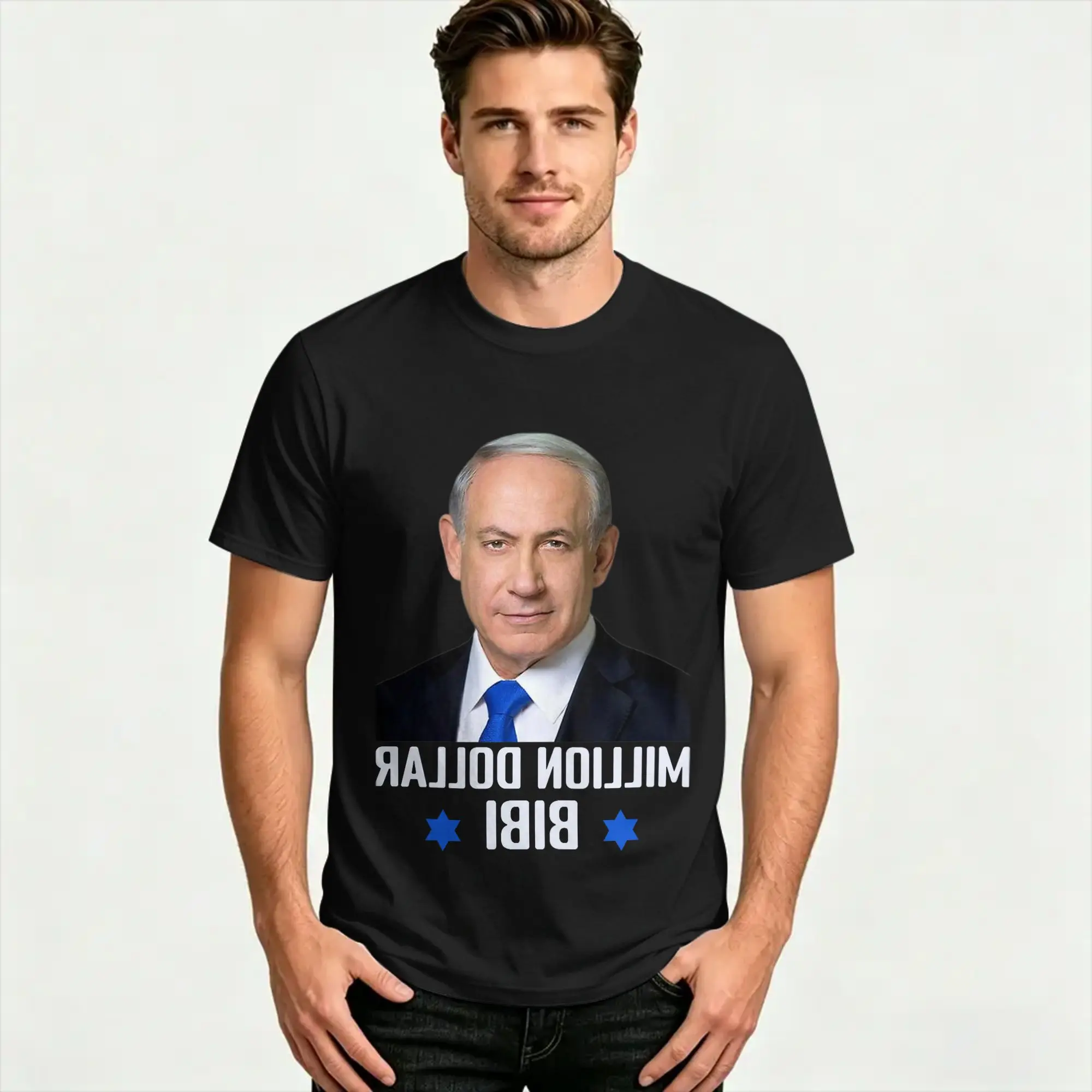 Million Dollar Bibi Benjamin T Shirt  Popular T Shirts Short-Sleeve Vintage Tshirt Beach Cotton Oversize Tees