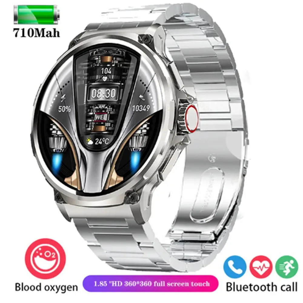 2024 New Smart Watch Men Full Touch Screen Sport Fitness Watch IP67 Waterproof Bluetooth for Xiaomi Redmi Note 11E Pro Cubot P50