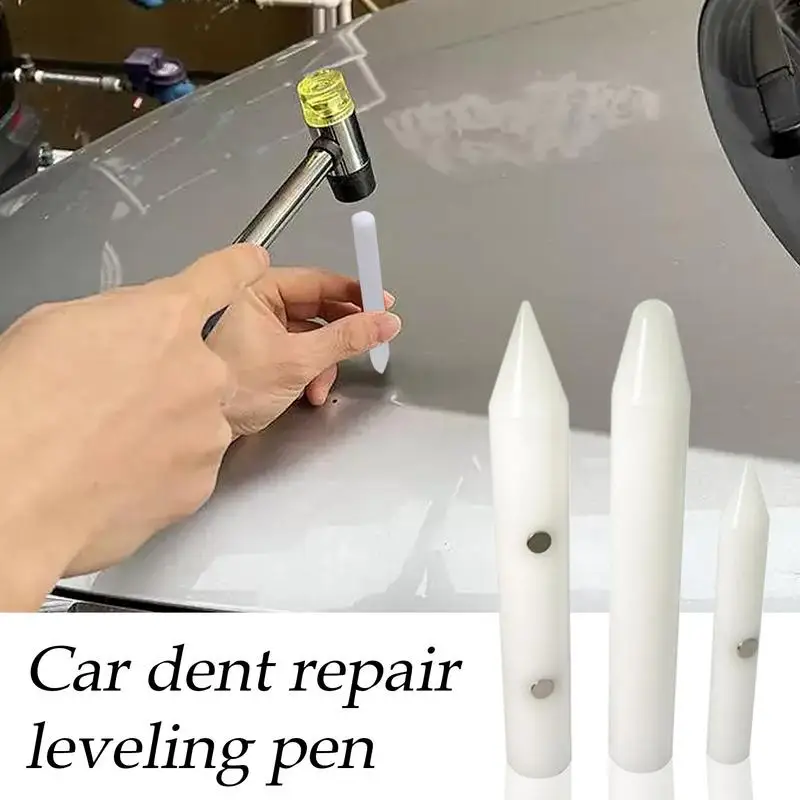 

3 шт., выравнивающая ручка для ремонта вмятин автомобиля, ручка для удаления вмятин, магнитная ручная нейлоновая ручка для удаления вмятин, фиксация повреждений кузова автомобиля