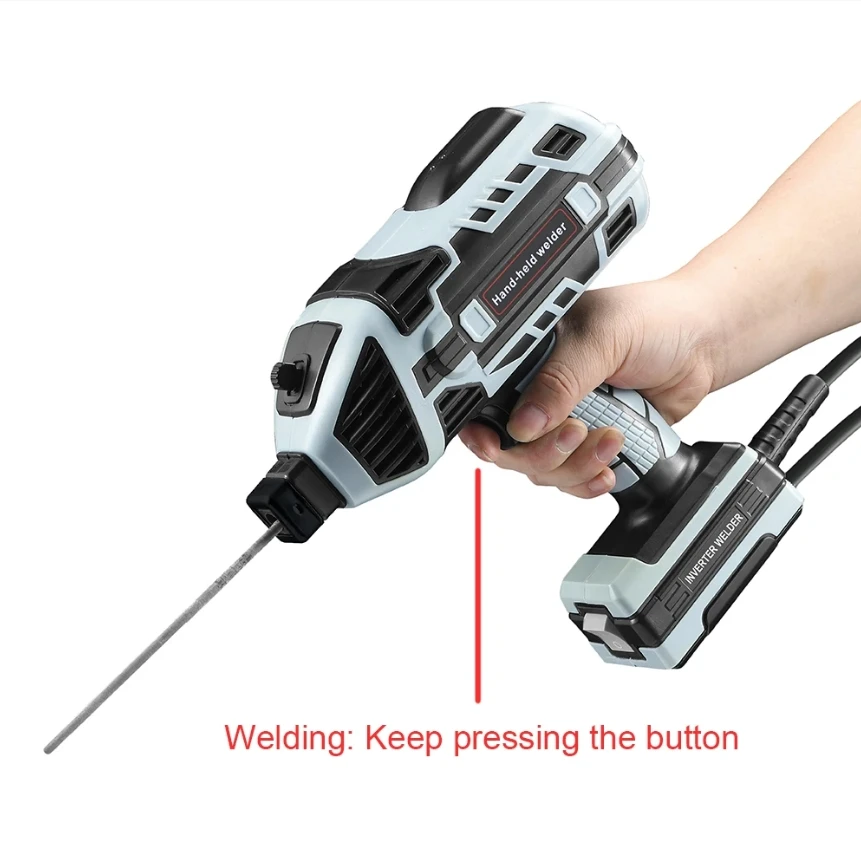 Hot Sale110V/220V Electric Potable Handheld Welding Machine Welding Gun Arc TIG Welder Stick Process Steel Stainless OEM/ODM