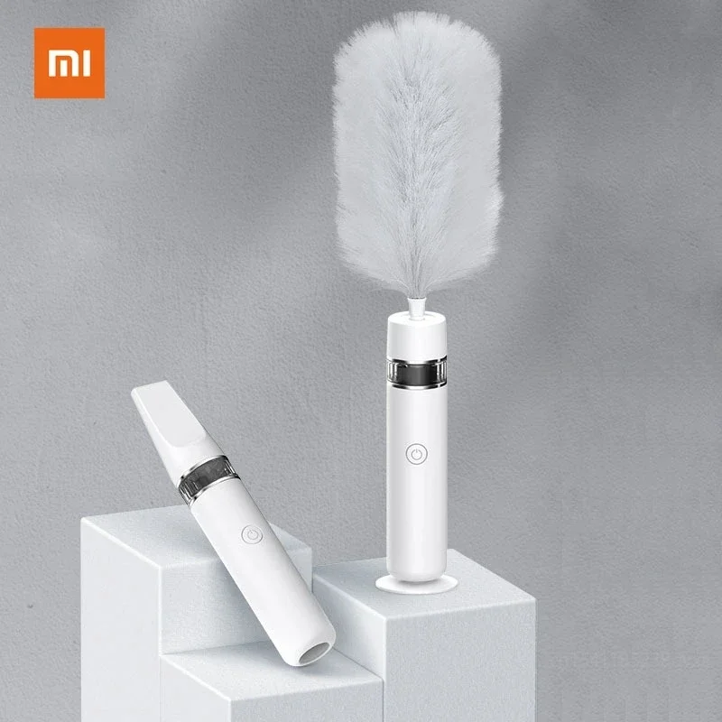 

Xiaomi Youpin Household Electric Feather Duster Handheld Retractable Dust Brush Computer Car Dust Collector USB Charging