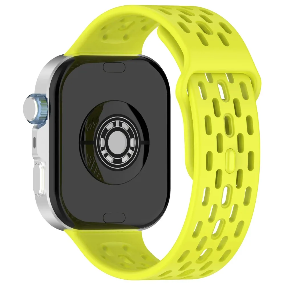 Sport-Silikonarmband für Redmi Watch 6 Active-6 Lite/6 5 4 Atmungsaktiver Stil Verstellbares Armband für Xiaomi Mi Band 10-9-8 Pro – Detail 38
