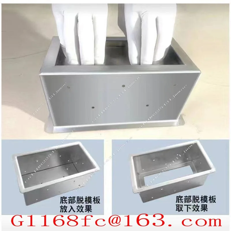 1kg Raw Meat Press Mold Stainless Steel Double Pressure Spring Ham Bacon Making Tool Lunch Meat Press