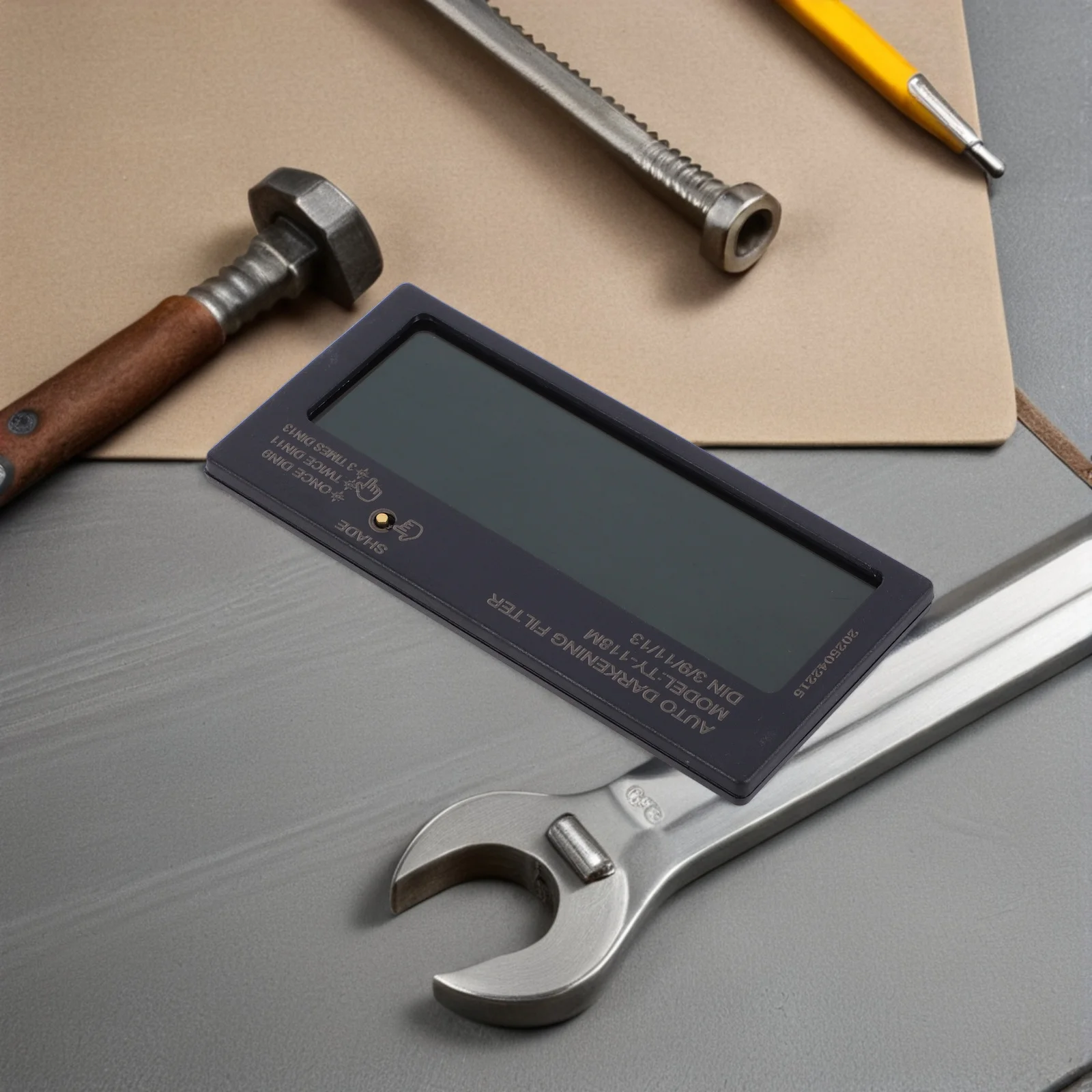 Replacement Auto-Darkening Welding Lens Solar Powered Fast Switching Filter for Mask Visor Lightweight Comfort Secure Fit