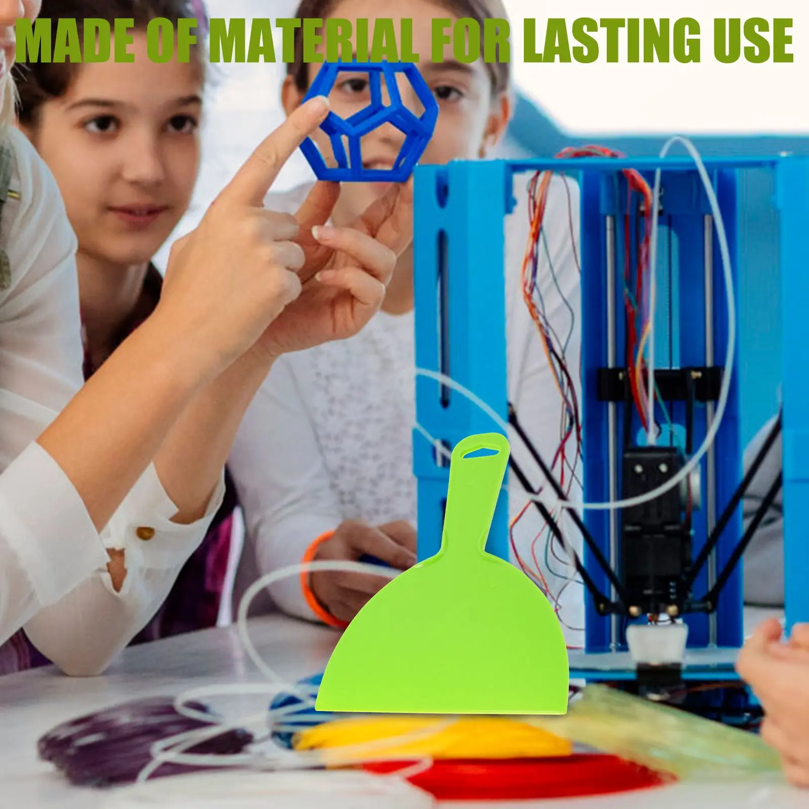 3 PCS Residue Removal Tool Electric Hot Bed Scraper 3d Printing Spatula Printer