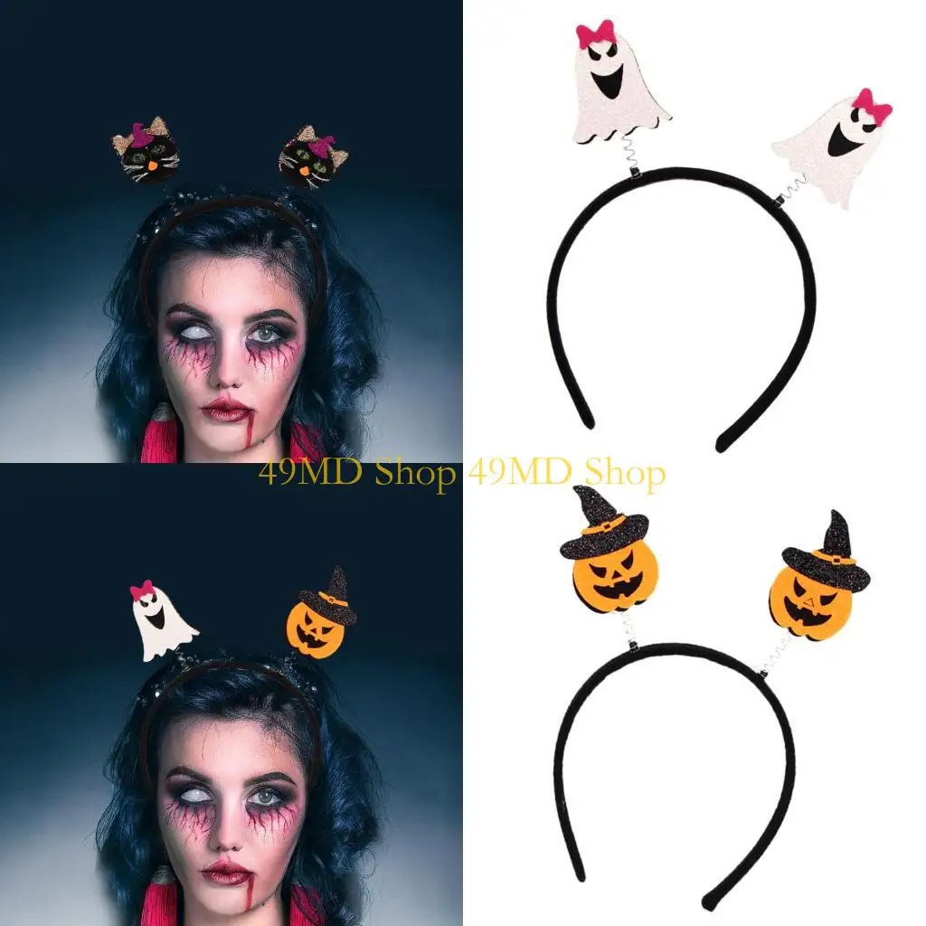 

49MD Прекрасный дизайн головного убора Хэллоуина облегченный Felidae для семейного мероприятия