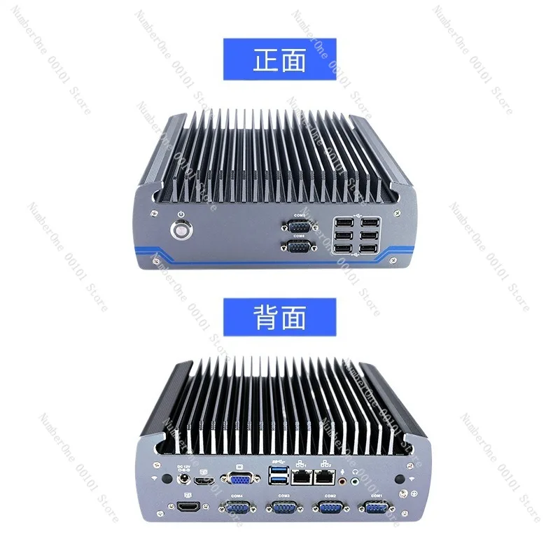 Embedded Industrial Control Computer,Multi-Serial Port i5 Automation Controller,High-Stability Industrial PC for Factory