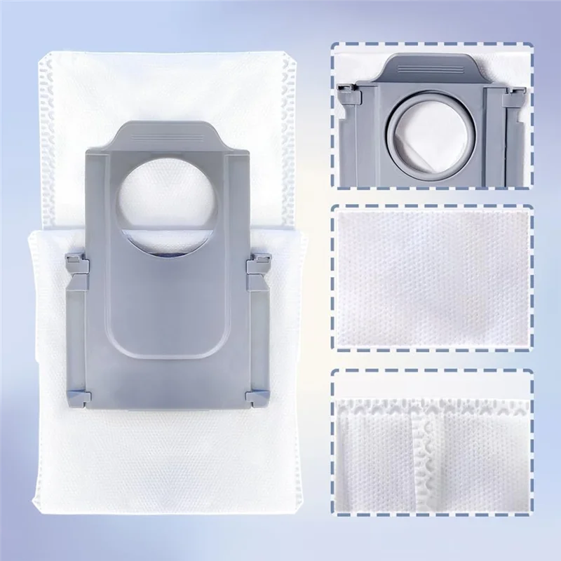 

ABVI-Replacement Accessories Kit For Roborock Saros Z70 Robot Vacuum Cleaner, Main Side Brushes Filters Mop Pads Dust Bags