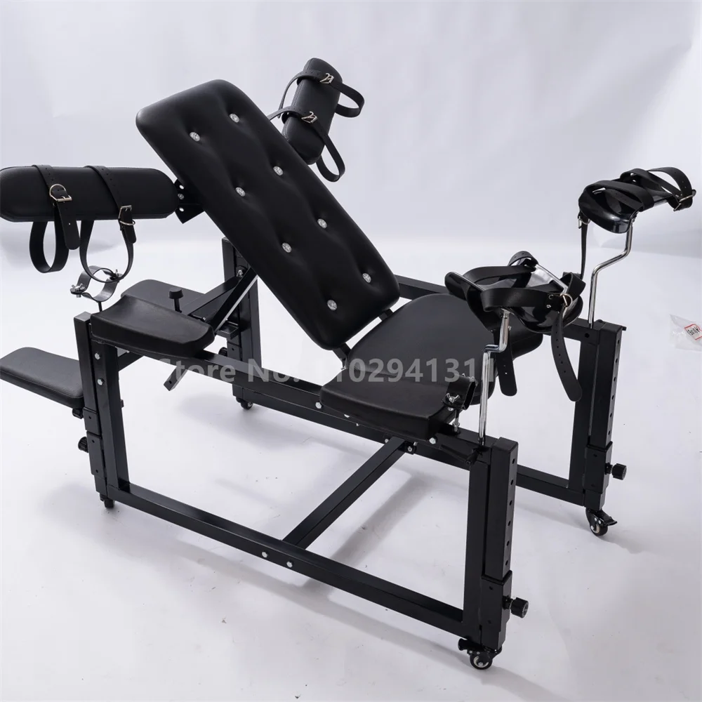 Pillory Type Sex Furniture Erotic Chair Cbt Board Bench Cuffs Sex Machine Dildo BDSM Bondage Handcuffs Sex Toys For Couples