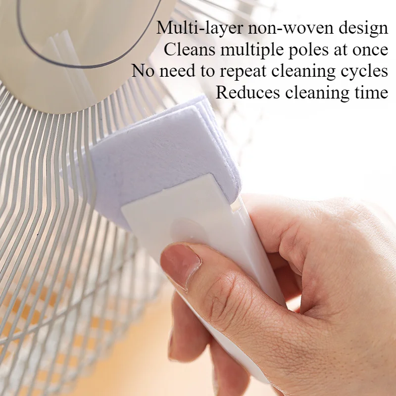 Fan Cleaning Brush Multi-functional Keyboard Crevice Cleaning Brush Plastic Soft Bristle Brush Air Conditioner Air Vent Cleaning