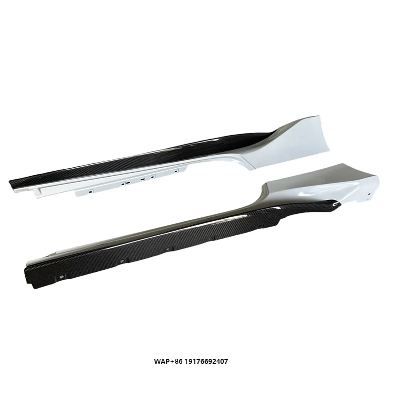 

488 Half Carbon Side Skirt Pista Style forFerrari 488 458 Gtb Spider Pista