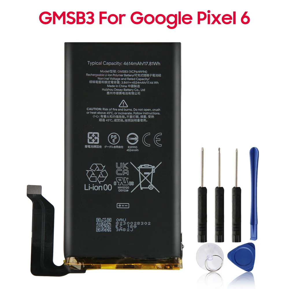 Original Replacement Battery For Google Pixel6 Pro Pixel 6 Pro 6A