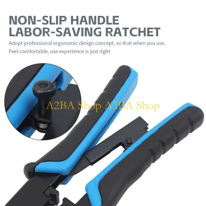 

A2BA 53 Part Net Cable Crimper Tool Set with RJ45 RJ11 RJ12 Agreement