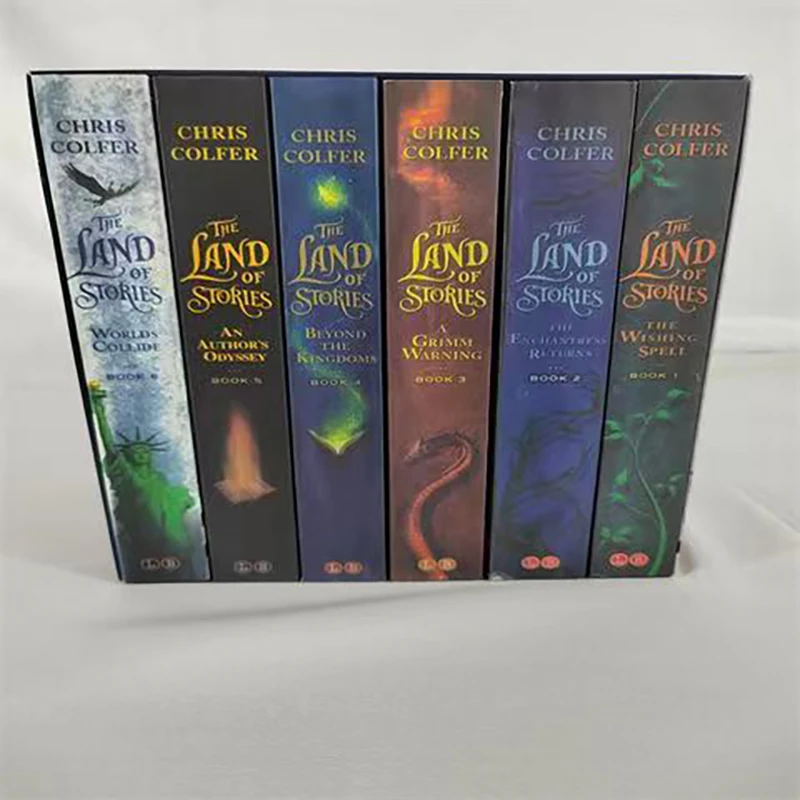 أرض القصص: رحلة إلى عالم آخر من الحكايات الخيالية، المجلدات 1-6، مجموعة الصناديق