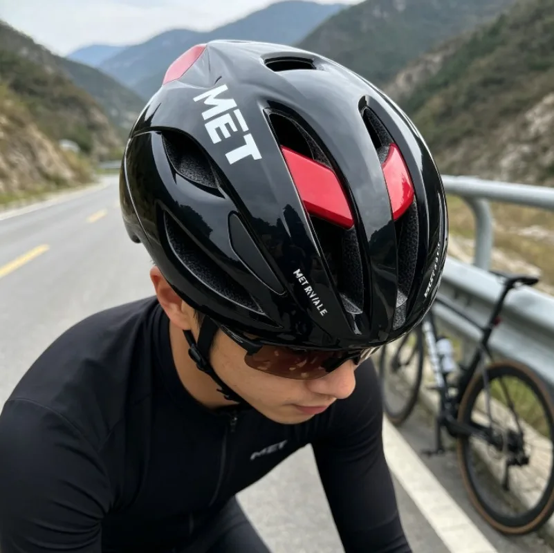 MET Ultra-Light MTB Bike Safety Helmet, Unisex Road Aero Wind-Breaking Pro Cycling Helmet