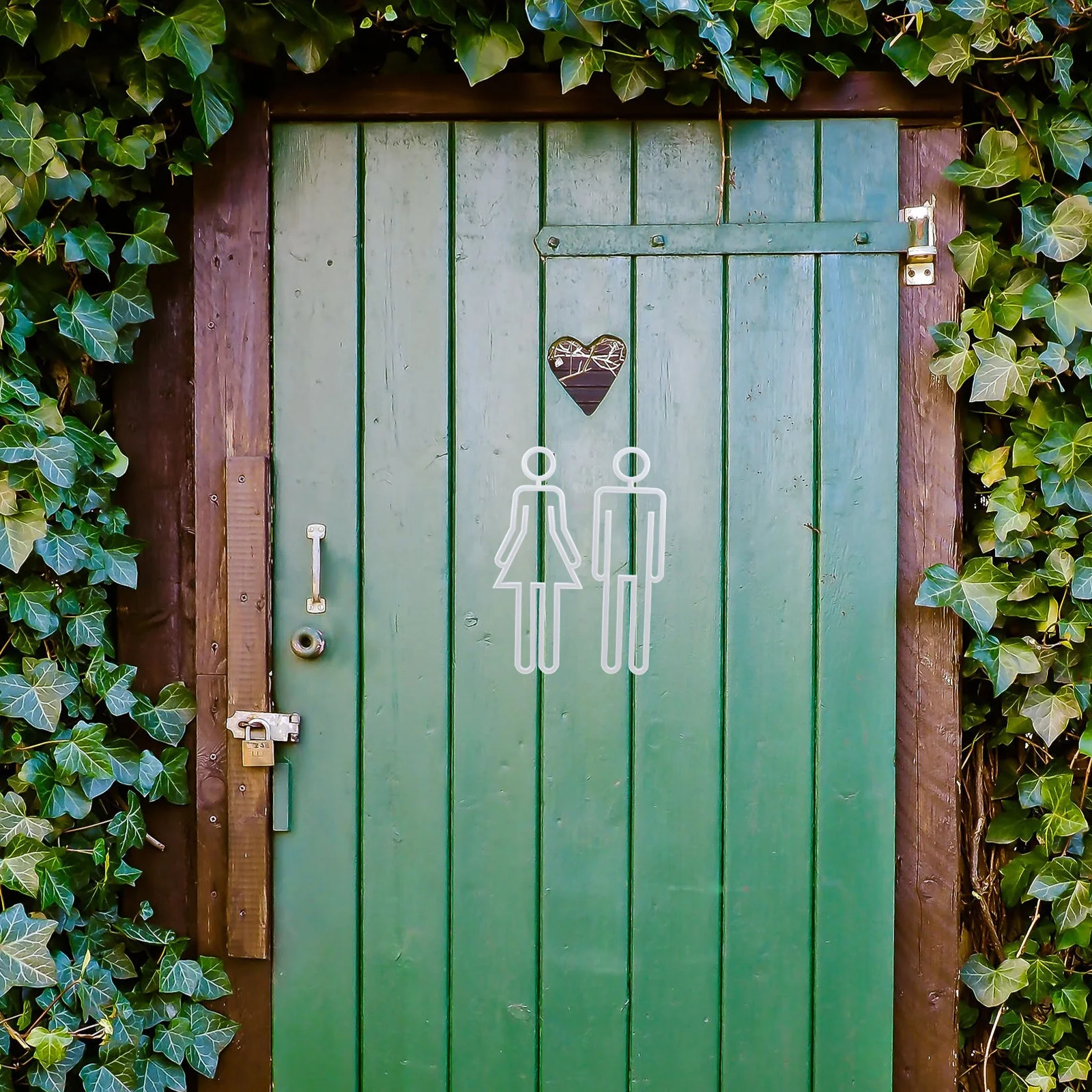 

1 Pair Toilet Sign Plate Simple Design Durable Washroom Signs For Men Women Restroom Identification Signs Lavatory Sign