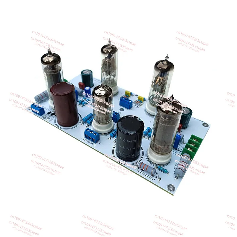 6N2/6N1 6P1 3W * 2 Stereo Fever Bile Amplifier Board with 6E2 Cat's Eye Level Indicator