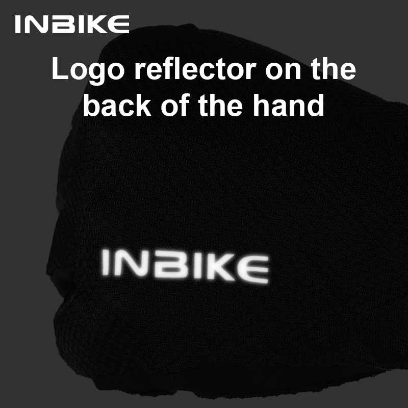 INBIKE Summer Cycling Gloves Half Finger Outdoor Sports Gloves Breathable Bicycle MTB Road Bike Gloves for Men Women Accessories