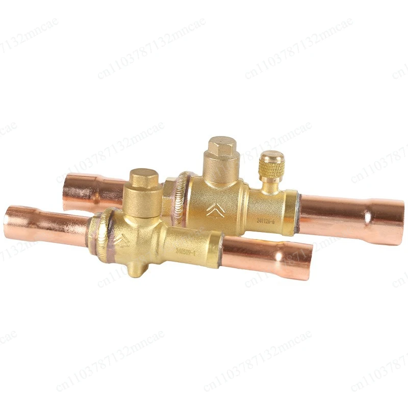 Refrigerant Ball Valve 6-54mm Welding Port Unit Pipeline Globe Air Conditioner Cold Storage Manual