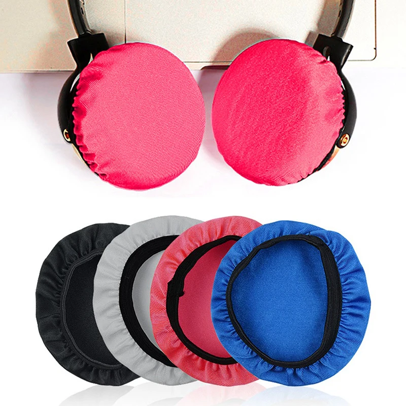 

1Pair Headphone Cover Elastic Washable Earcup Protector Headphone Dustproof Cover for On-Ear Headphone