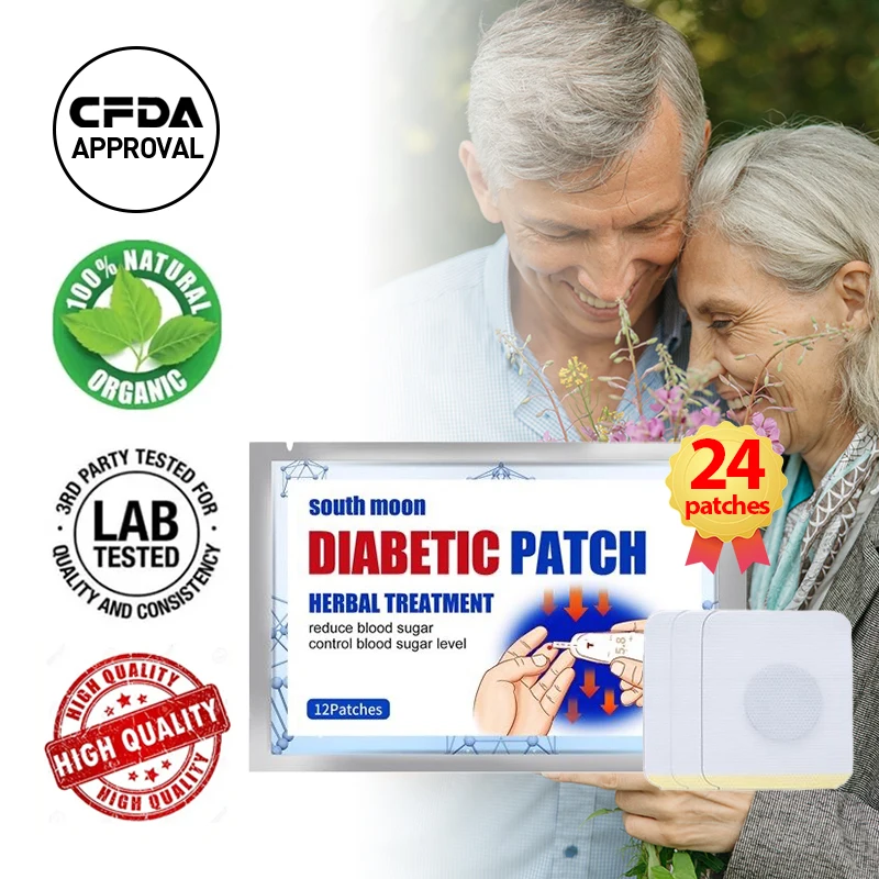 

Diabetic Diabetes Patch High Blood Sugar Control Treatment Hyperglycemia Medicine Stabilizes Lower Blood Glucose Navel Plaster