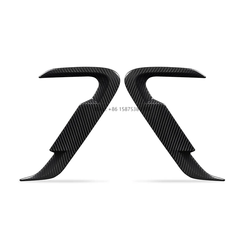 

G01 LCI 2022+ Dry Carbon Fiber Side Fender Cover Trim SQ Style for X3 G01 G08 BEV X4 G02 Side Vent Trim