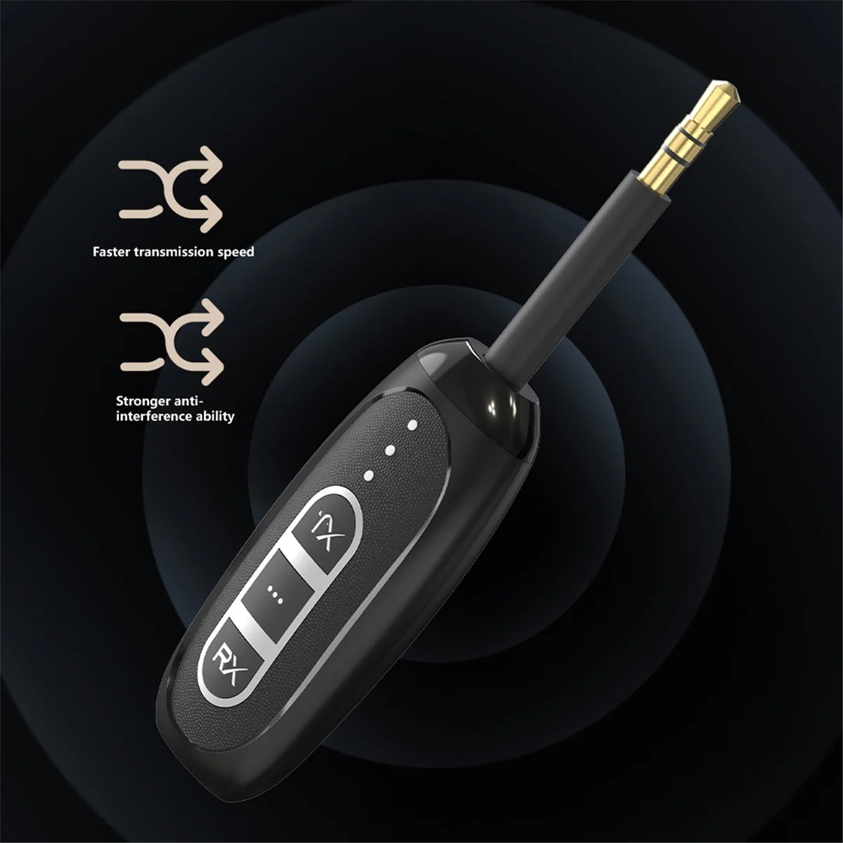 A07I Bluetooth 5,4 аудио адаптер беспроводной передатчик приемник 3,5 мм Aux Hi-Fi стерео музыкальный конвертер для ТВ автомобильные наушники