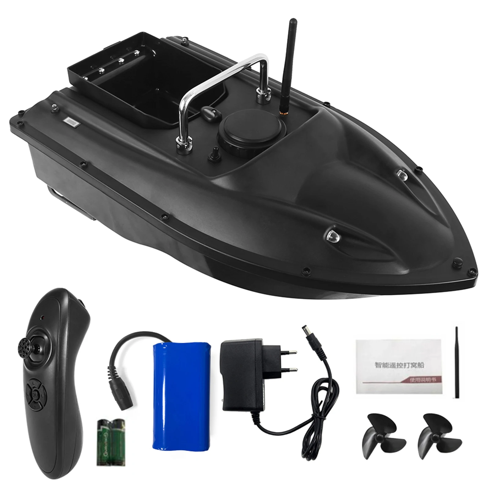 UK Fishing Feeding Boat Wireless Remote Control Fishing Bait Boat Fishing Feeder Fish Finder Device 984ft Remote Range