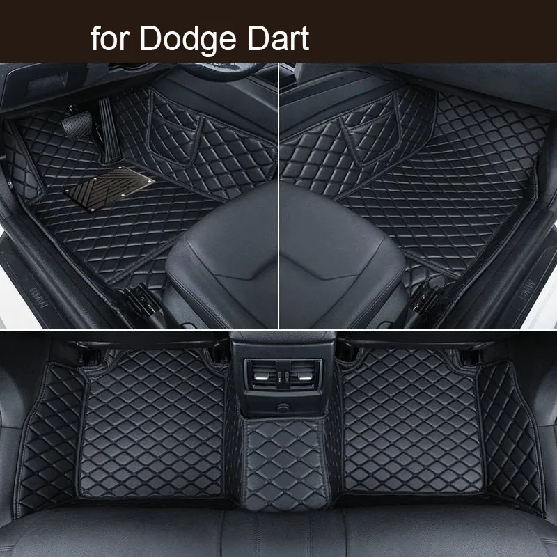 

Автомобильные коврики для Dodge Дротика 2013-2018, аксессуары, индивидуальные автомобильные коврики