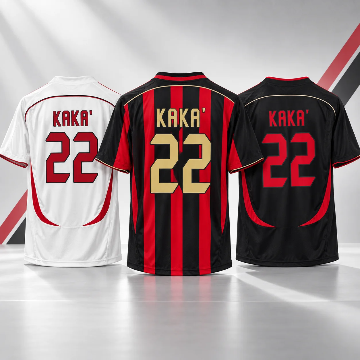 KAKA 22 Soccer Jersey Men Women Kids Retro Football Shirt Family Matching Sport Training Tops Cheap Men Clothing Streetwear Y2k