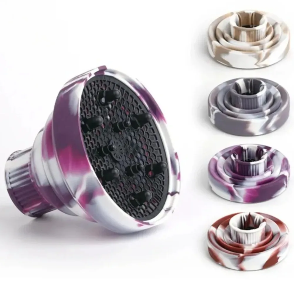 

Silicone Hairdryer Diffuser Cover Universal Drying Blower for Curls Hairdressing Styling Tools Accessories Hair Salon Equipment