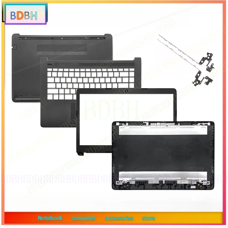 Laptop Cover For 14-CK 14-CM 14-DG 14Q-CS 240 G7  LCD Screen Top Case/Back Cover/Front Bezel/keyboard Palmrest/Bottom Case Black