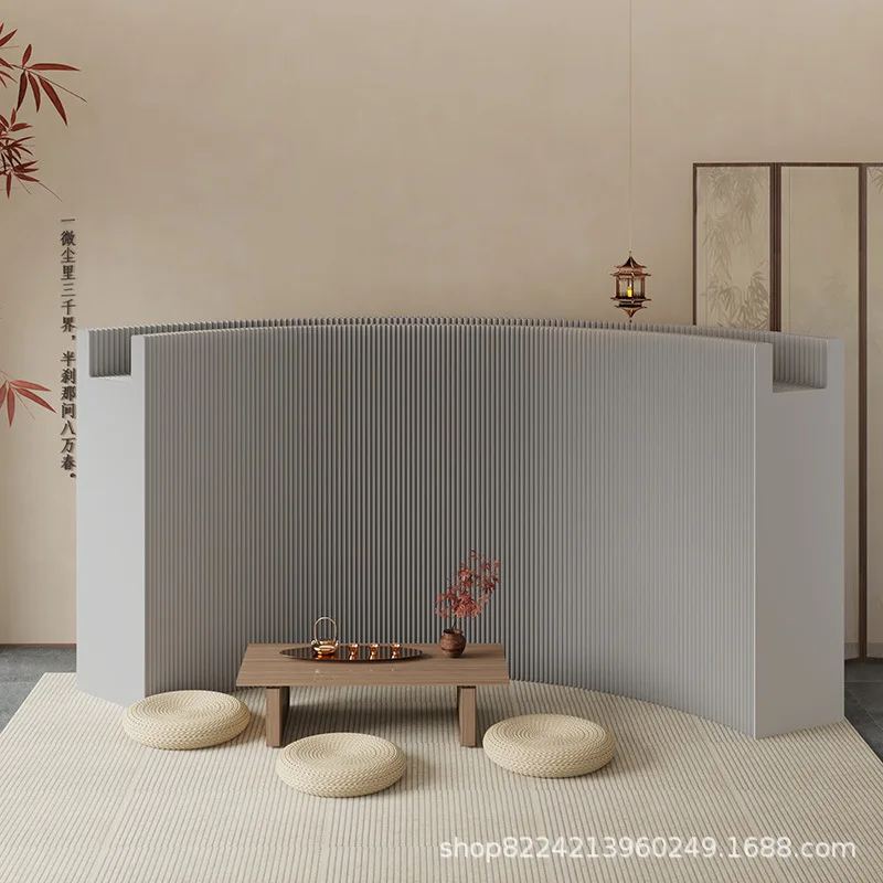 Paper screen partition office baffle removable storage background wall