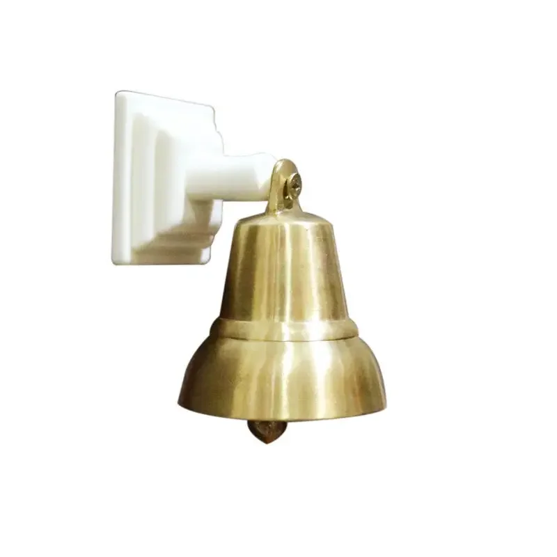 Pure copper entry door bell with hanger Japanese bell wind chime door opening pendant