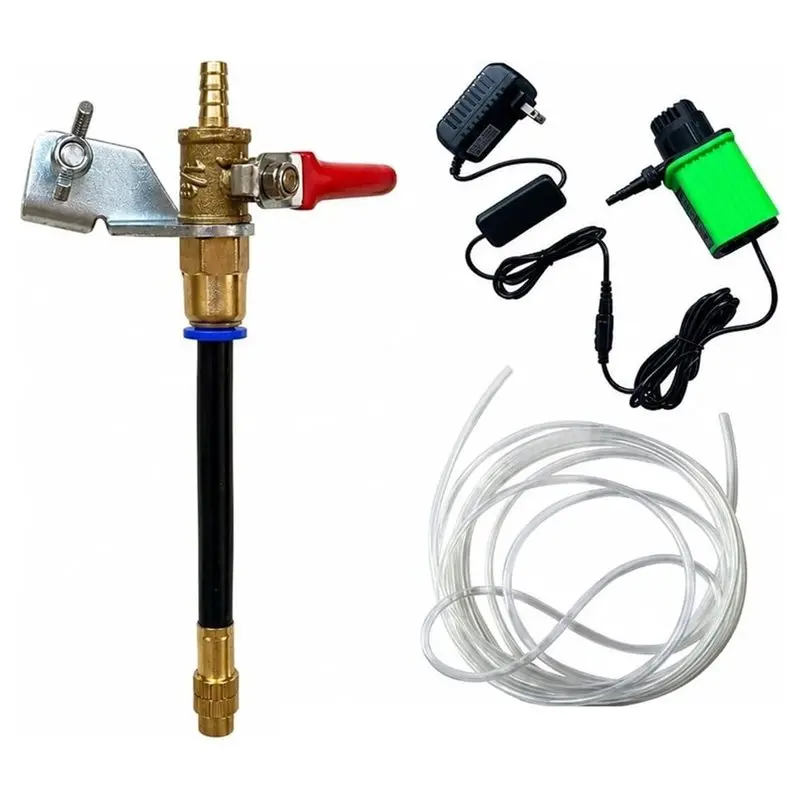 WORTHOWN-Angle Grinder Water-Sprayer 2-Mode Mist Attachment, US Plug