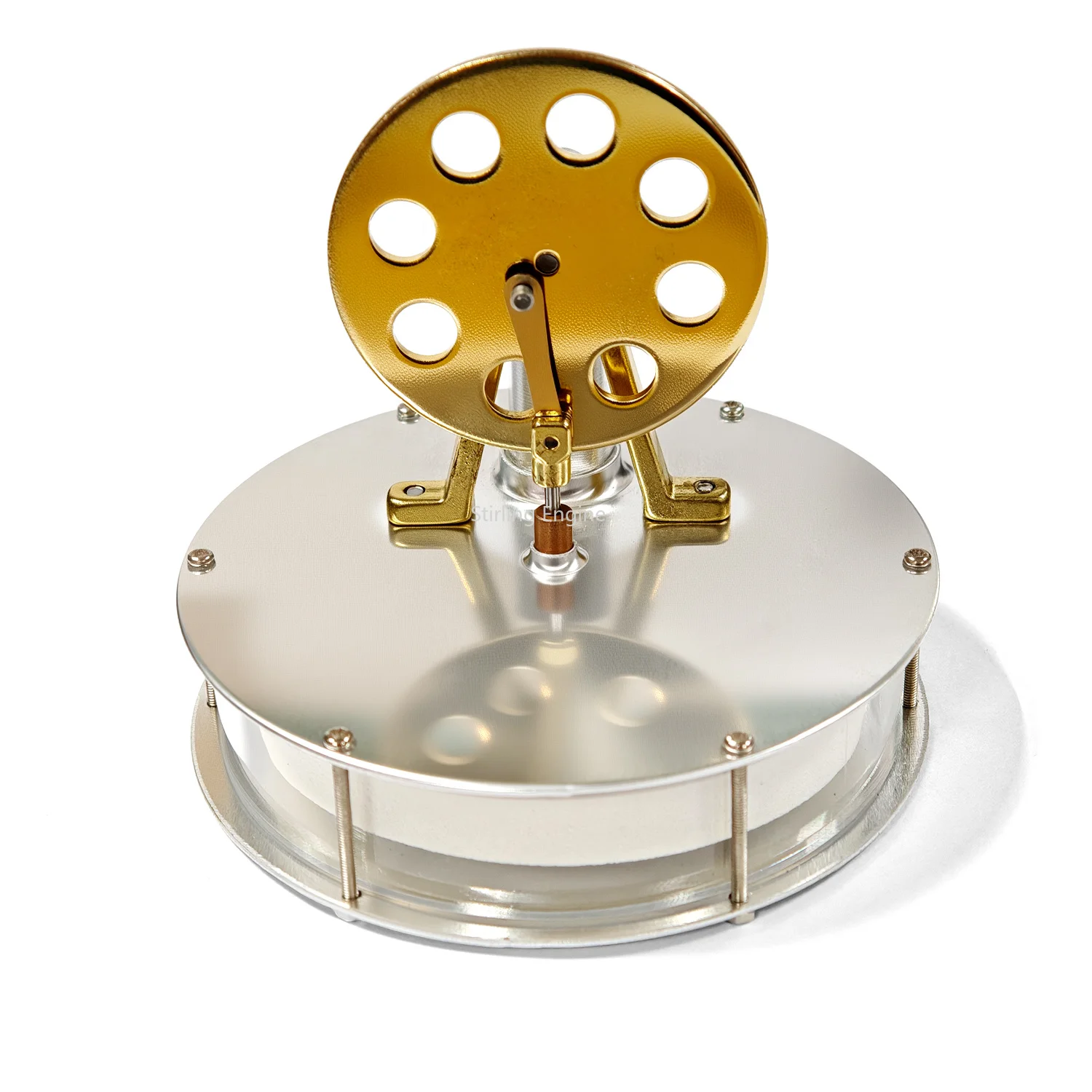 Stirling Engine Model Low Temperature Miniature Metal External Combustion Engine Physics Science Experiment Steam Engines Model