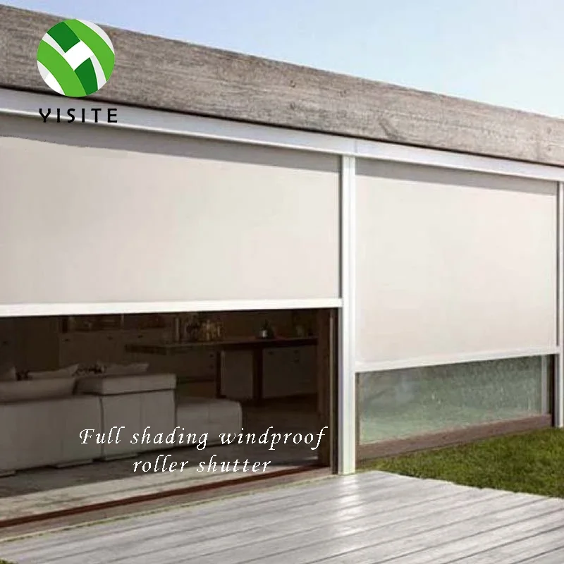 

YST Factory Direct Price New Design Cassette Multiple Polyester Electric Roller Blinds Motorized Roller Shades Outdoor