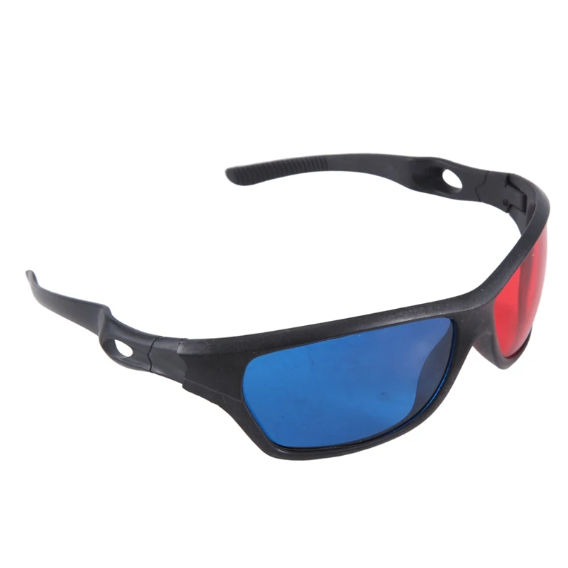 RISEN Rosso-blu/Anaglifo ciano Occhiali 3D stile semplice Gioco di film 3D (Style di aggiornamento extra)