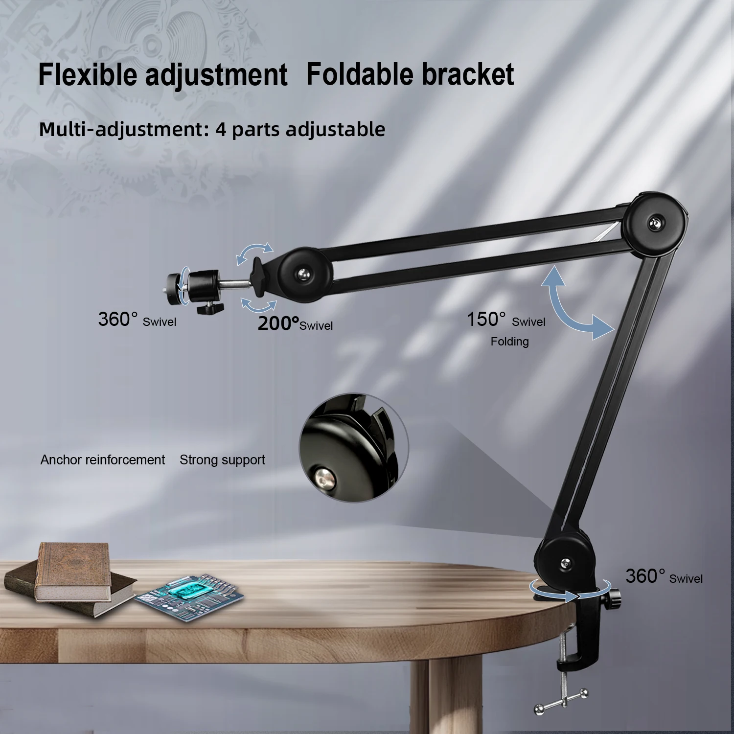 NICE-POWER Digital Microscope 13MP 4K 1080P VGA Industrial Camera 150X Zoom Lens Stand Soldering for Electronics Repair