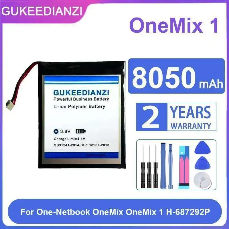 

For One-Netbook Onemix 1 H-687292P 8050Mah High-Capacity Notebook Battery